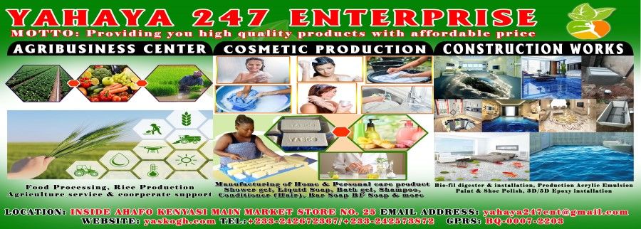 Cover image of Yahaya 247 Home & Personal Care, Agribusiness venture on VC4A