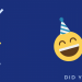 Venture Profile Suoma Store image of Blue Smiley Confetti Dad Appreciation Facebook Post Copy