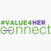 Partner Organization VALUE4HER Connect image of V H Logo